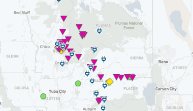 MAP: PG&E PSPS outages in California