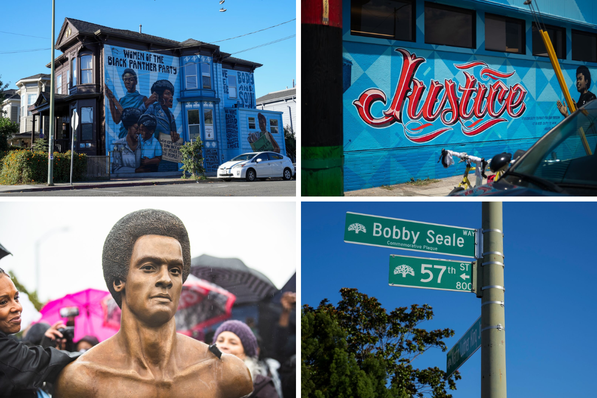 Black Panther Party history is all over Oakland. Here's where to look