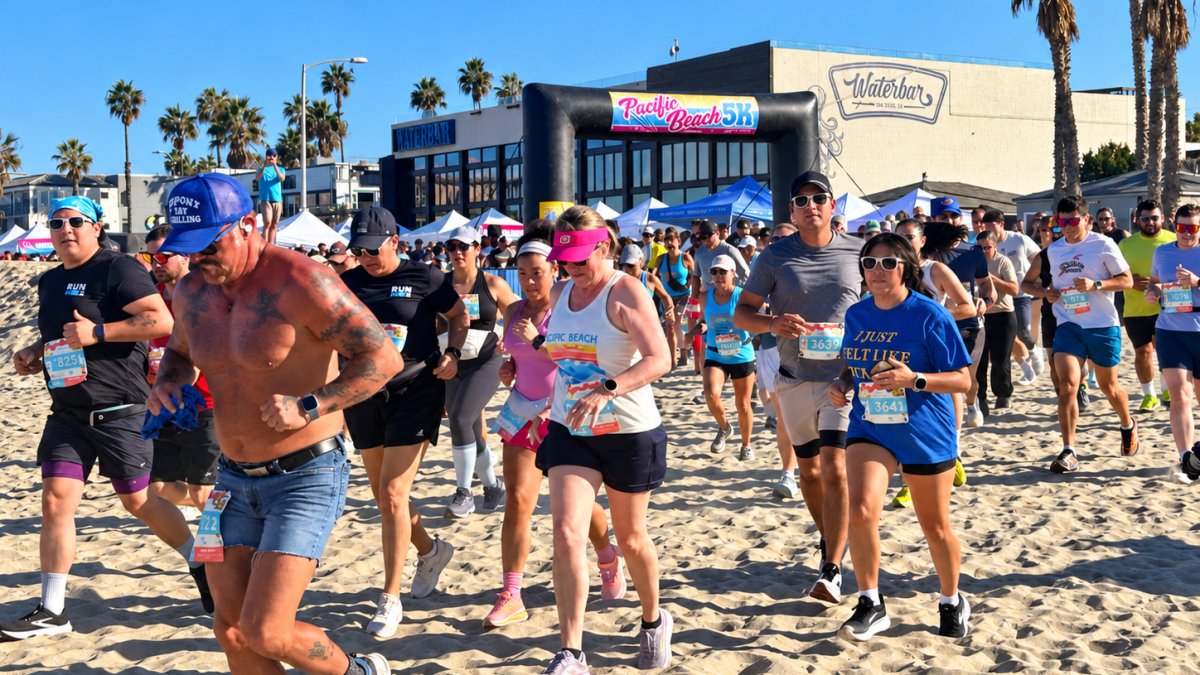 Pacific Beach 5K adds safety measures amid extreme heat – NBC 7 San Diego