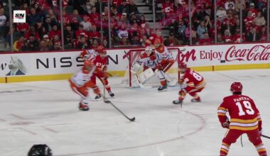 Ducks beat the winless Flames 4-2 in Calgary to start a home-and-home series