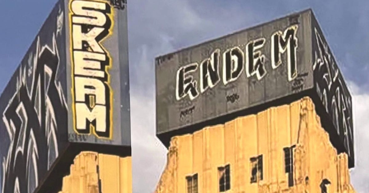 LADWP employee, 3 others charged in yearlong graffiti spree targeting iconic LA buildings