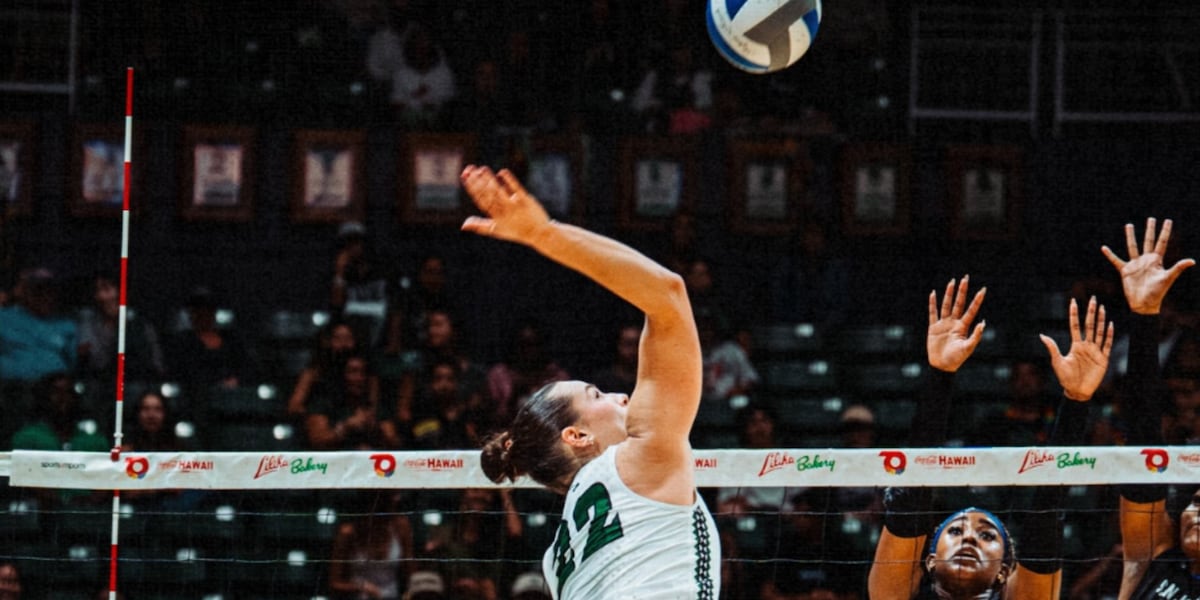 Rainbow Wahine stay atop the Mountain West, sweeping San Jose State