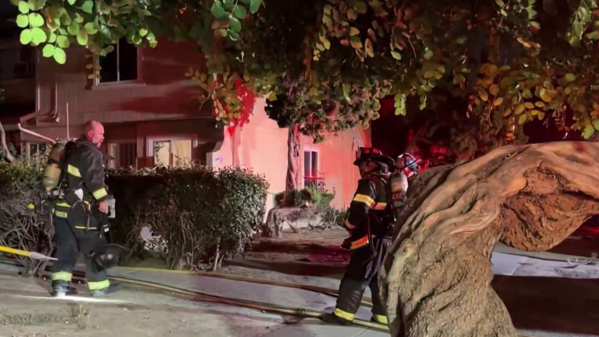 2 families displaced, dog rescued after San Jose townhome fire – NBC Bay Area