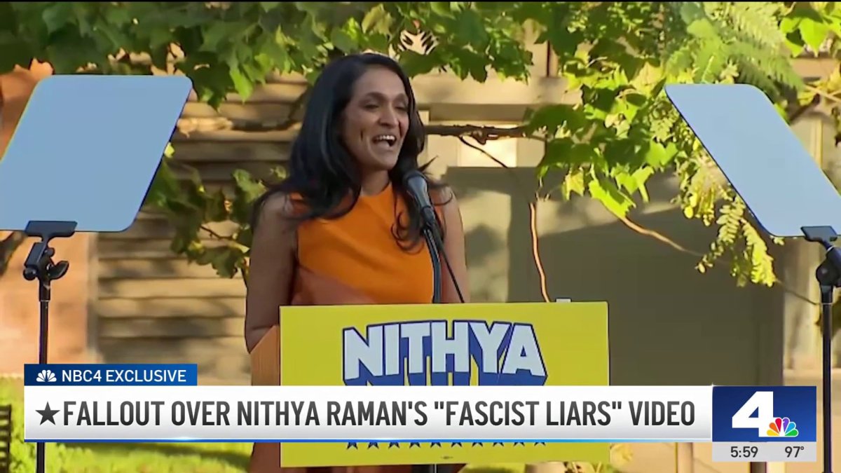 Karen Bass responds to Nithya Raman’s ‘fascist liars’ remarks – NBC Los Angeles