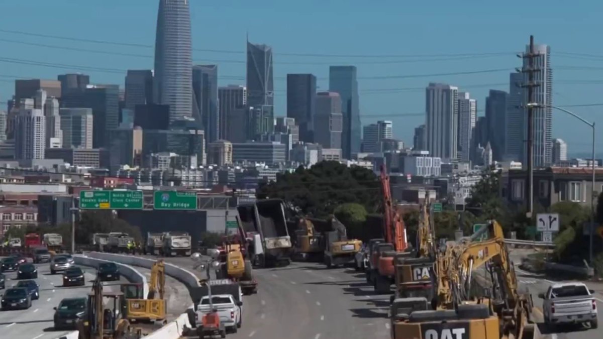 Lanes of Highway 101 at Hospital Curve in San Francisco to close this weekend – NBC Bay Area