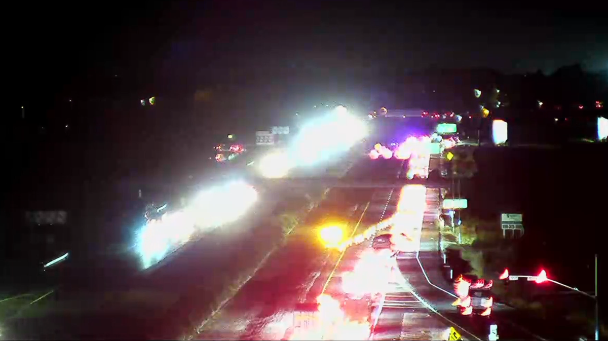 Major crash closes Interstate 5 lanes near SMF