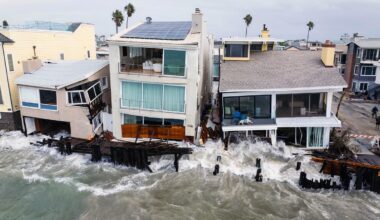 PHOTOS: Long Beach Homes Significantly Damaged by Tropical Storm Rachel