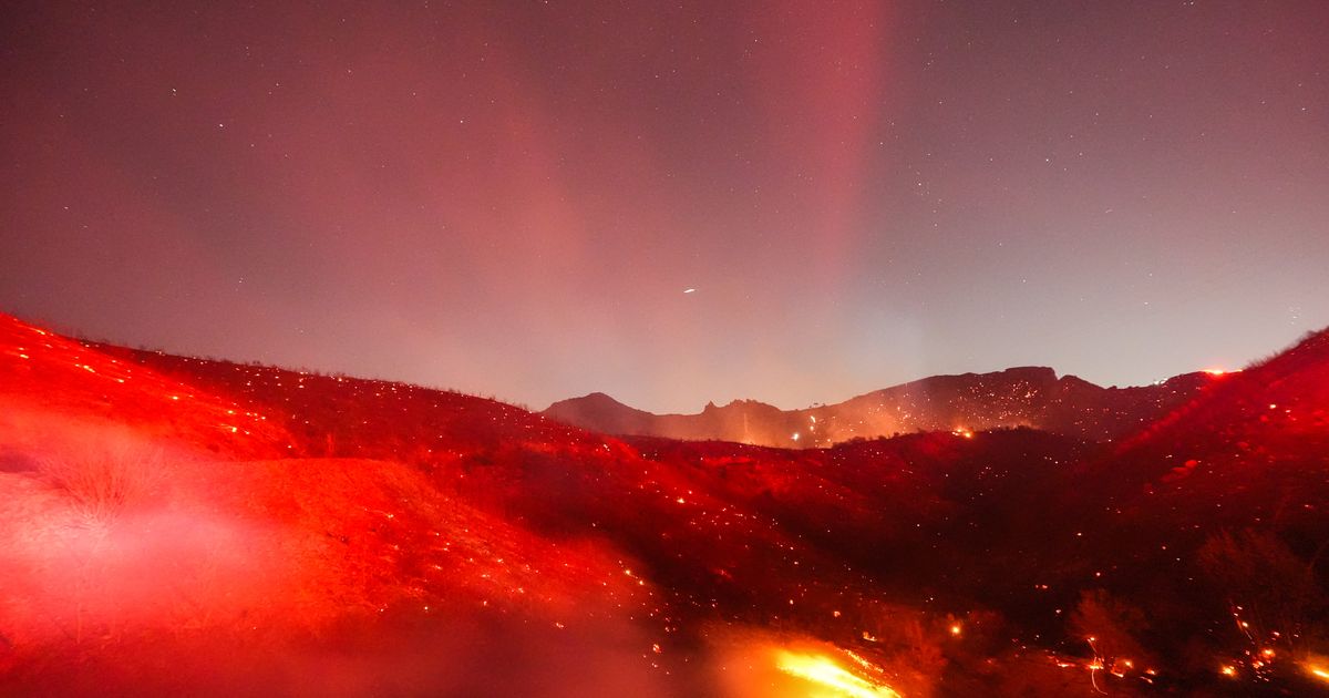 Hot, windy weather stoke brush fires spark in Southern California, power turned off for many :: WRAL.com