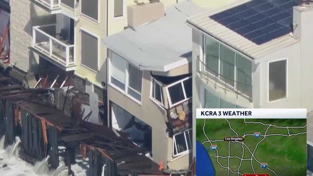 Tropical storm Rachel brings high surf and flooding to Southern California