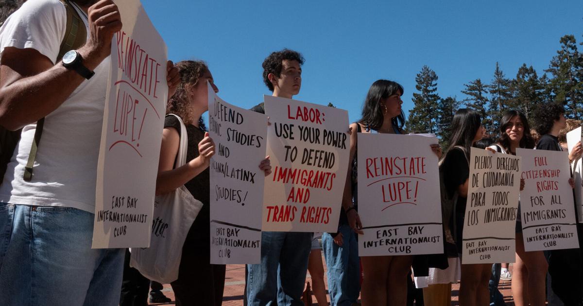‘Bring back Lupe’: UC Berkeley students protest for reinstatement of suspended ethnic studies lecturer | Student Life