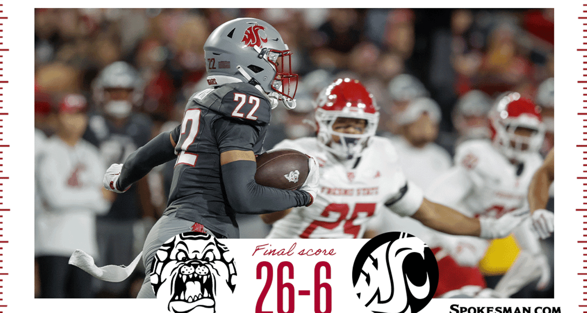 Washington State's offense shut down in loss to Fresno State