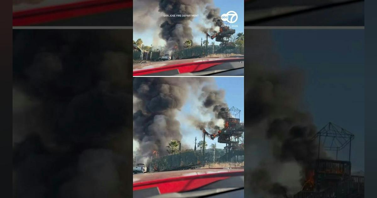 Fire at Historic CaliBunga Water Park in San Jose, CA, Probed