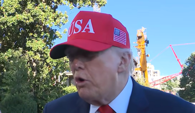 Trump's Response To Question About LA-San Diego Remark Is... Something
