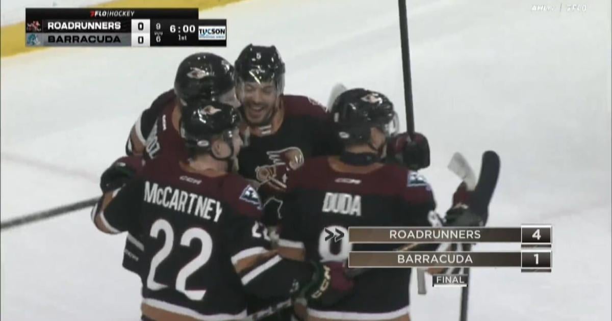 Tucson Roadrunners sweep San Jose with 4-0 win | Arizona Wildcats