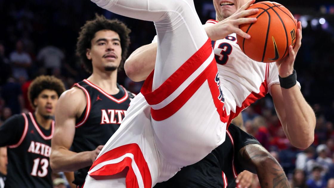 Krivas, Kharchenkov lead Arizona Wildcats to 82-67 exhibition win over San Diego State