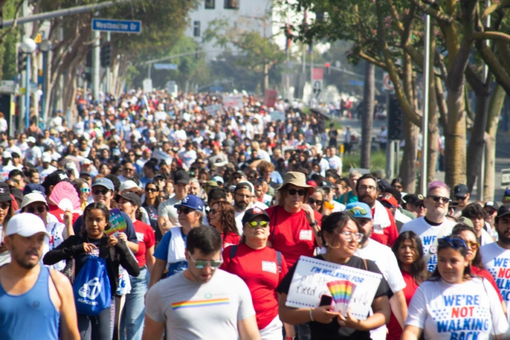 AIDS walk