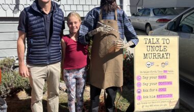 Alameda fourth-grader, dad make AI-powered talking Halloween skeleton