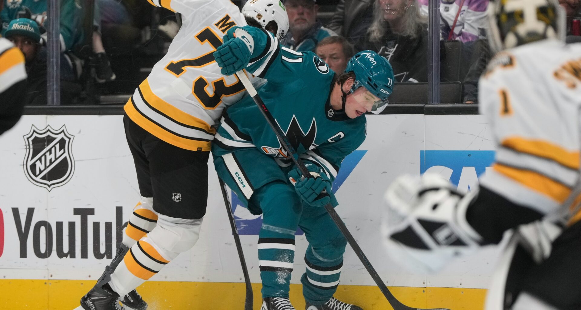 Bruins kick off road trip with 6-3 win in San Jose