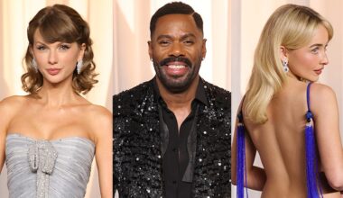 Taylor Swift, Colman Domingo, Sabrina Carpenter