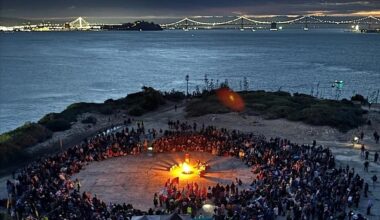 Alcatraz Sunrise Gathering Honors Indigenous Resistance as Organizers Challenge Newsom Vetoes