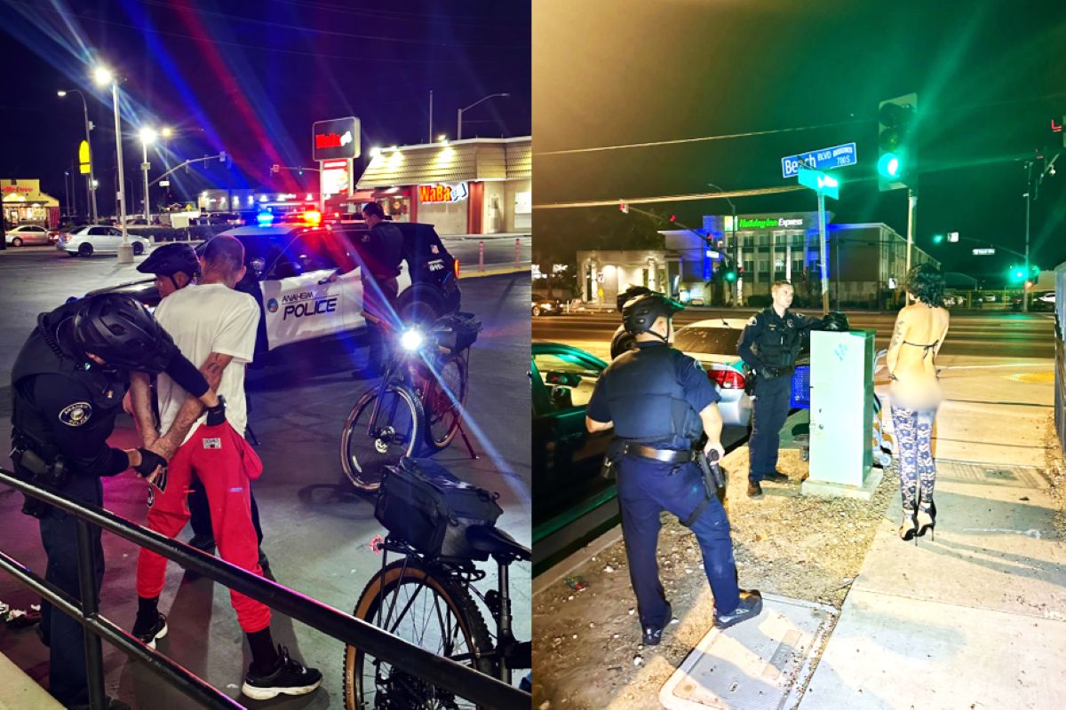 Anaheim Police arrest multiple transients during Beach Blvd. enforcement operation