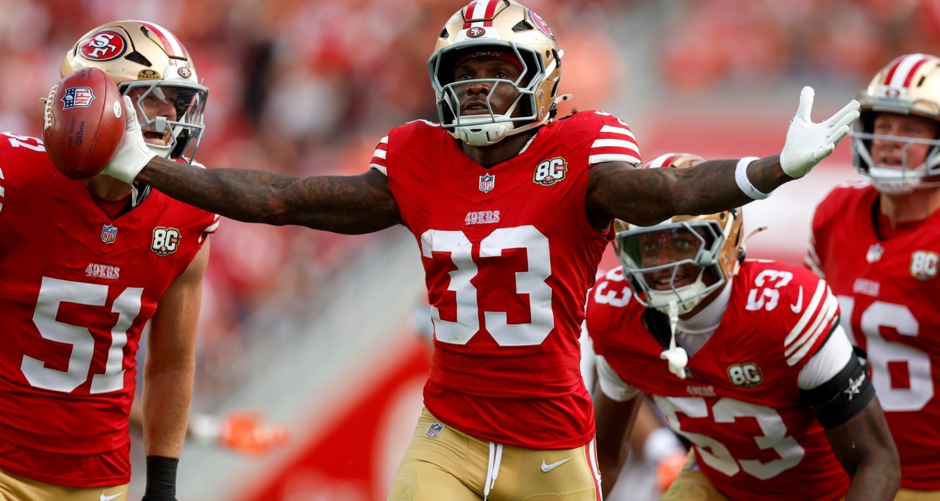 Photo highlights: Undefeated San Francisco 49ers beat Denver Broncos 24-14