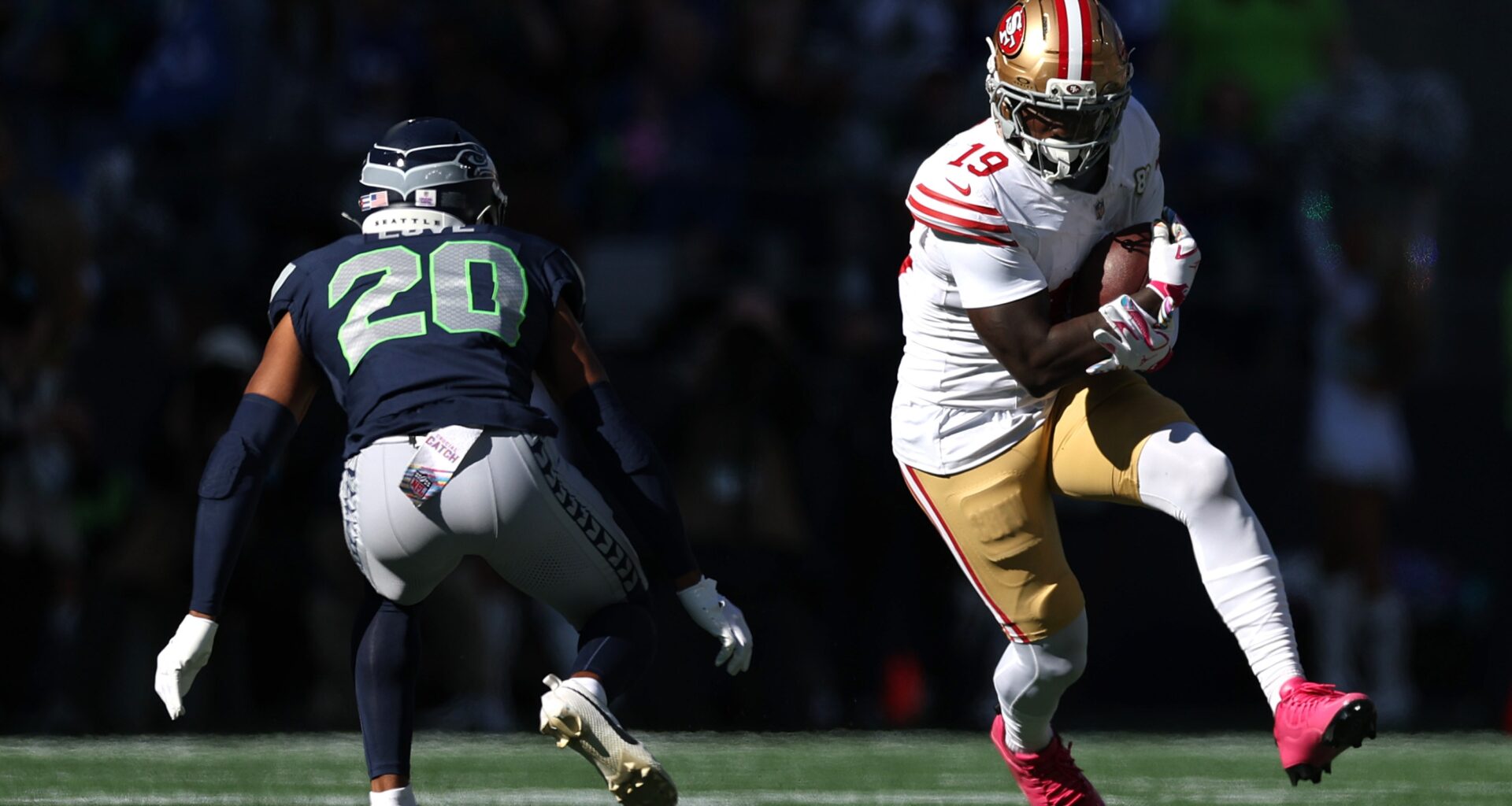 49ers: Deebo Samuel to miss weeks (hamstring); Shanahan backs Cowing