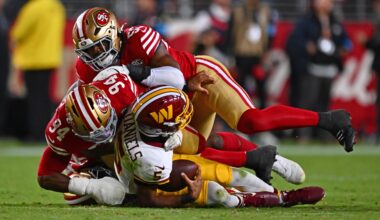 The 49ers' mystery D-line is a juggernaut with Keion White, Mykel Williams