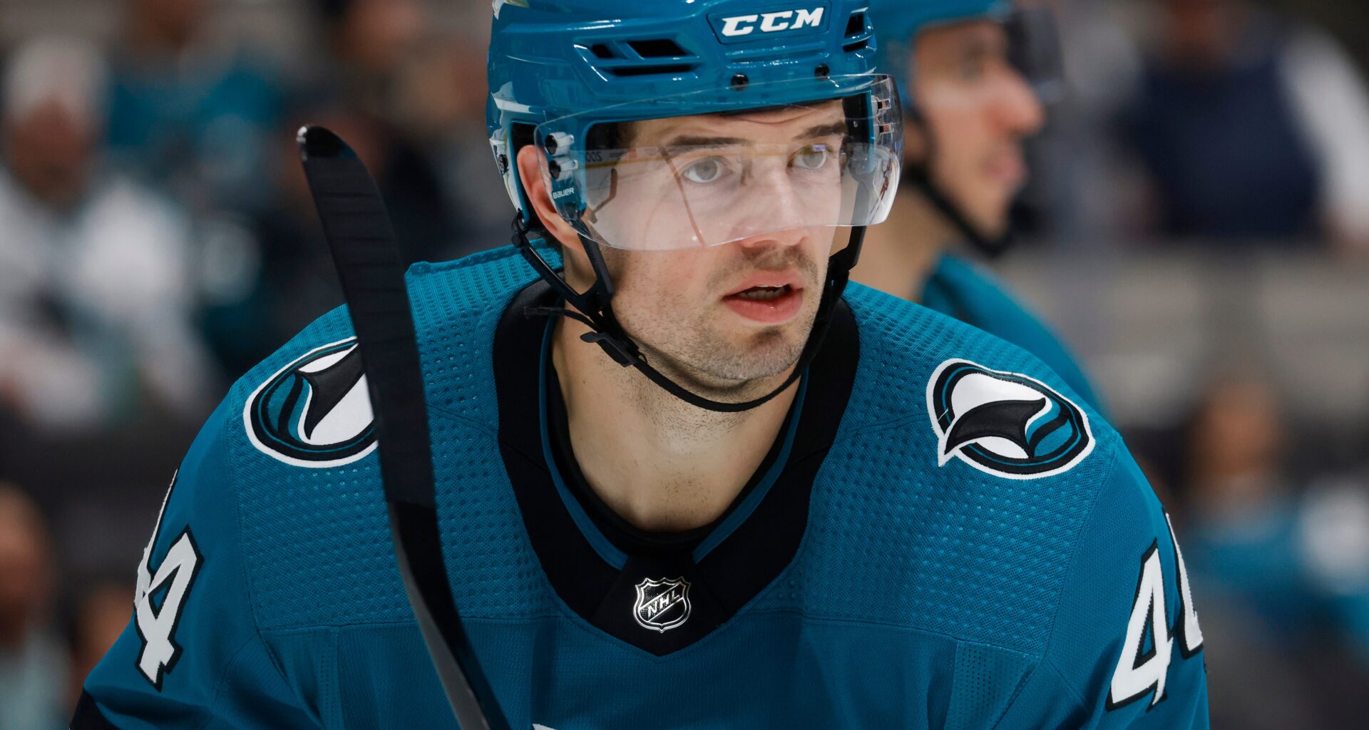 Marc-Edouard Vlasic has no ill will toward San Jose Sharks, Mike Grier