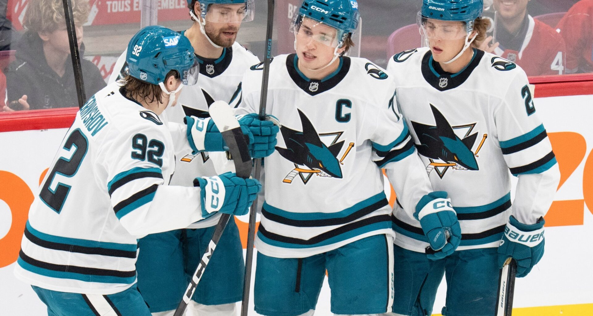 San Jose Sharks rally before losing to Montreal Canadiens