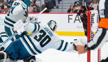 San Jose Sharks, Yaroslav Askarov beat Ottawa Senators