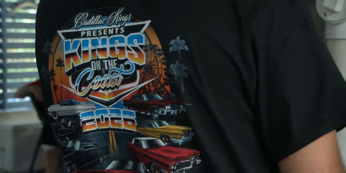 Cadillac Kings Car Club gathers in Long Beach for second annual Kings on the Coast