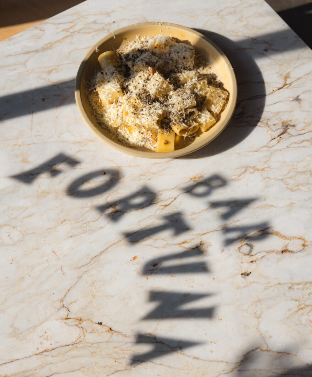 Bar Fortuna pasta dish