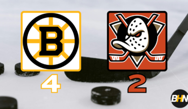 Bruins Score 3 Power Play Goals in Michael DiPietro’s First NHL Win