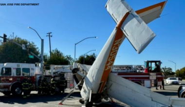 VIDEO: 2 adults, 1 child injured in plane crash on San Jose expressway