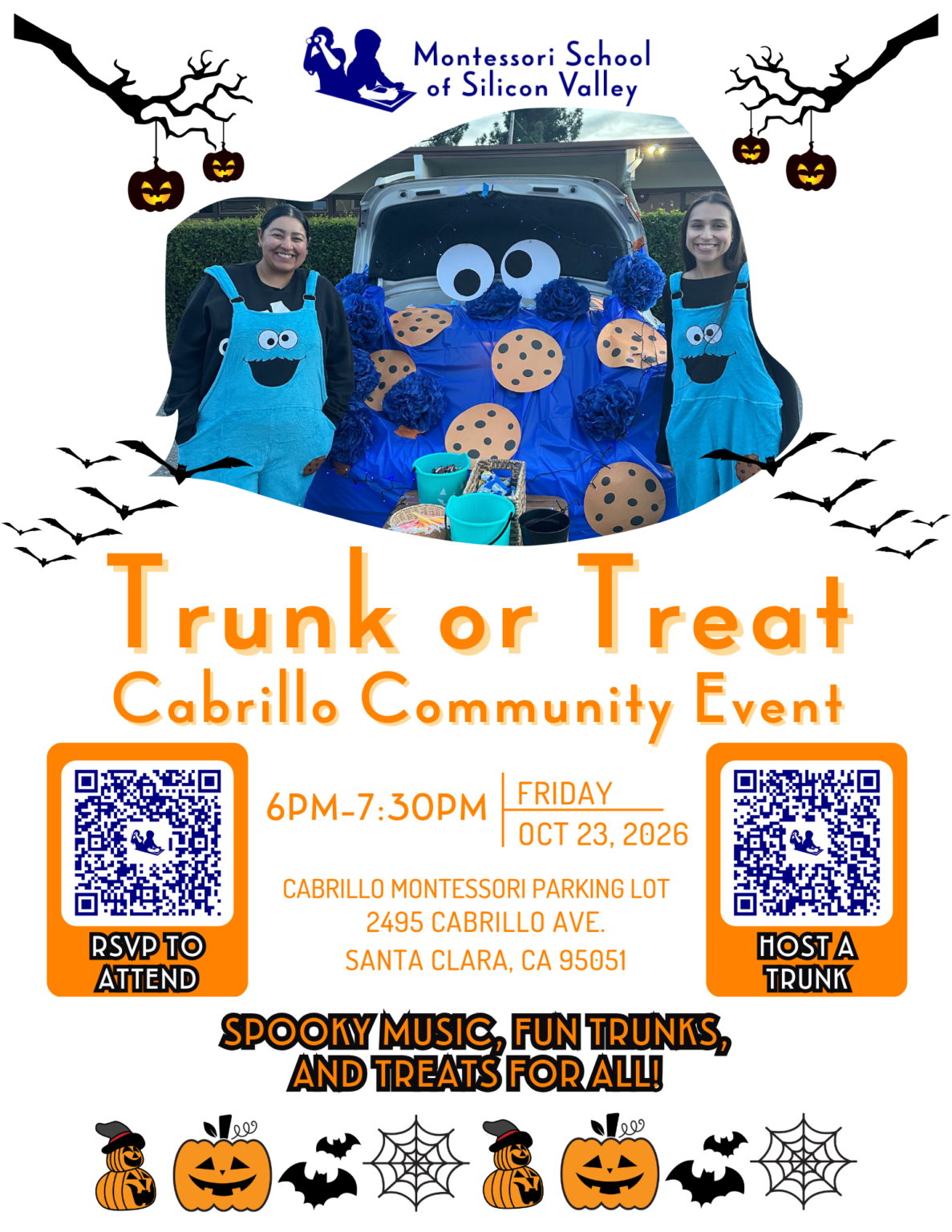 CAB_2026_TrunkorTreat-1187x1536 Cabrillo’s Trunk or Treat — 6 p.m. – 7:30 p.m. at Cabrillo Montessori Parking Lot (2495 Cabrillo Ave, Santa Clara)