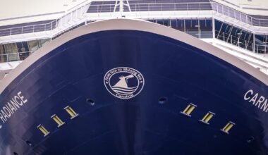Carnival Radiance Sets Sail from Long Beach with New Dry Dock Enhancements