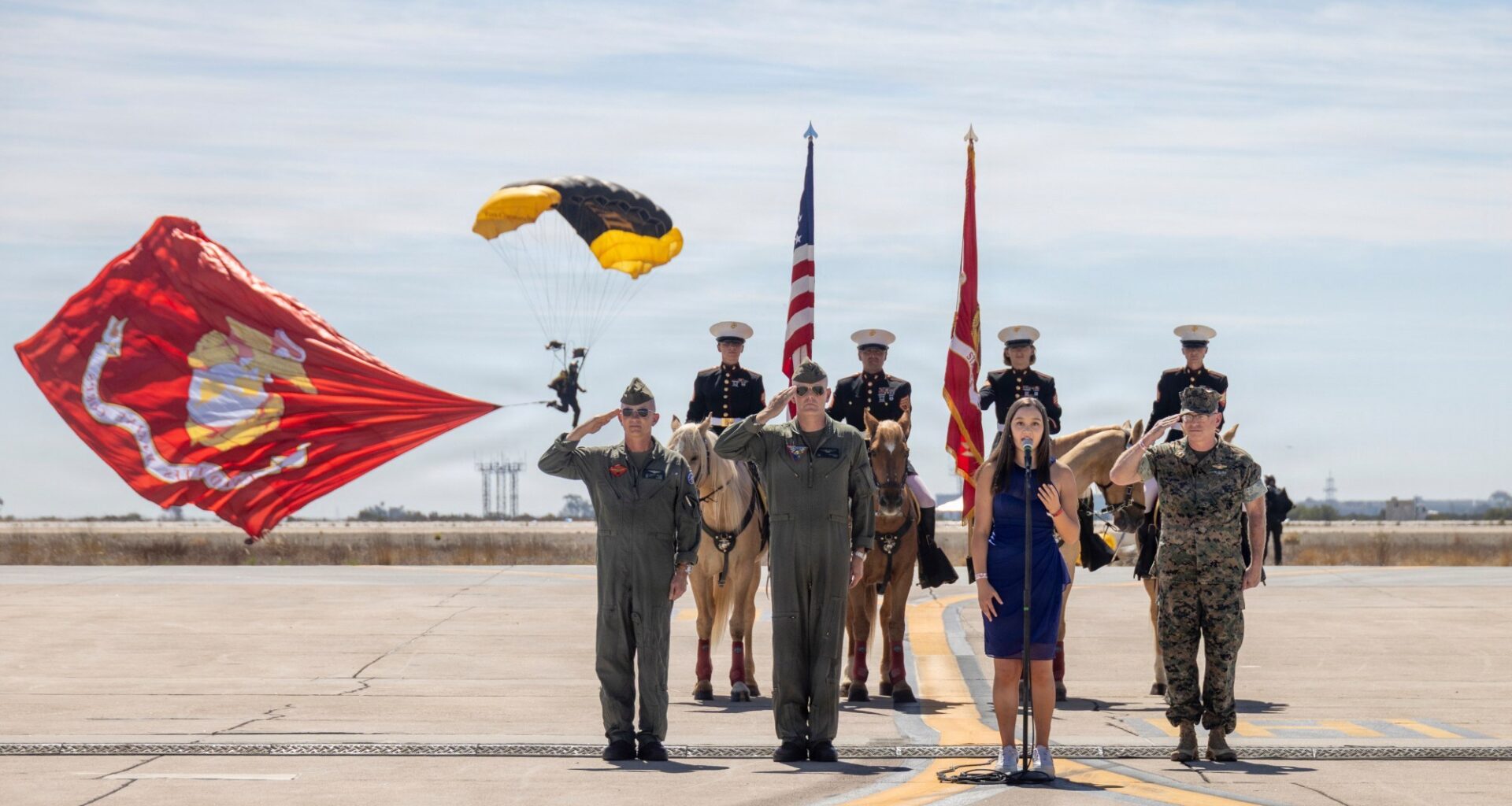 Torrey Pines freshman sings National Anthem at Miramar Air Show – San Diego Union-Tribune