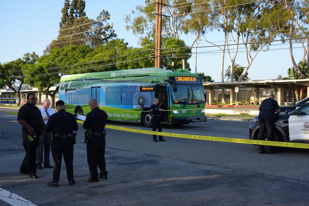 Culver City Bus Driver Shot Three Times in Head, Witnesses Say; Suspect at Large