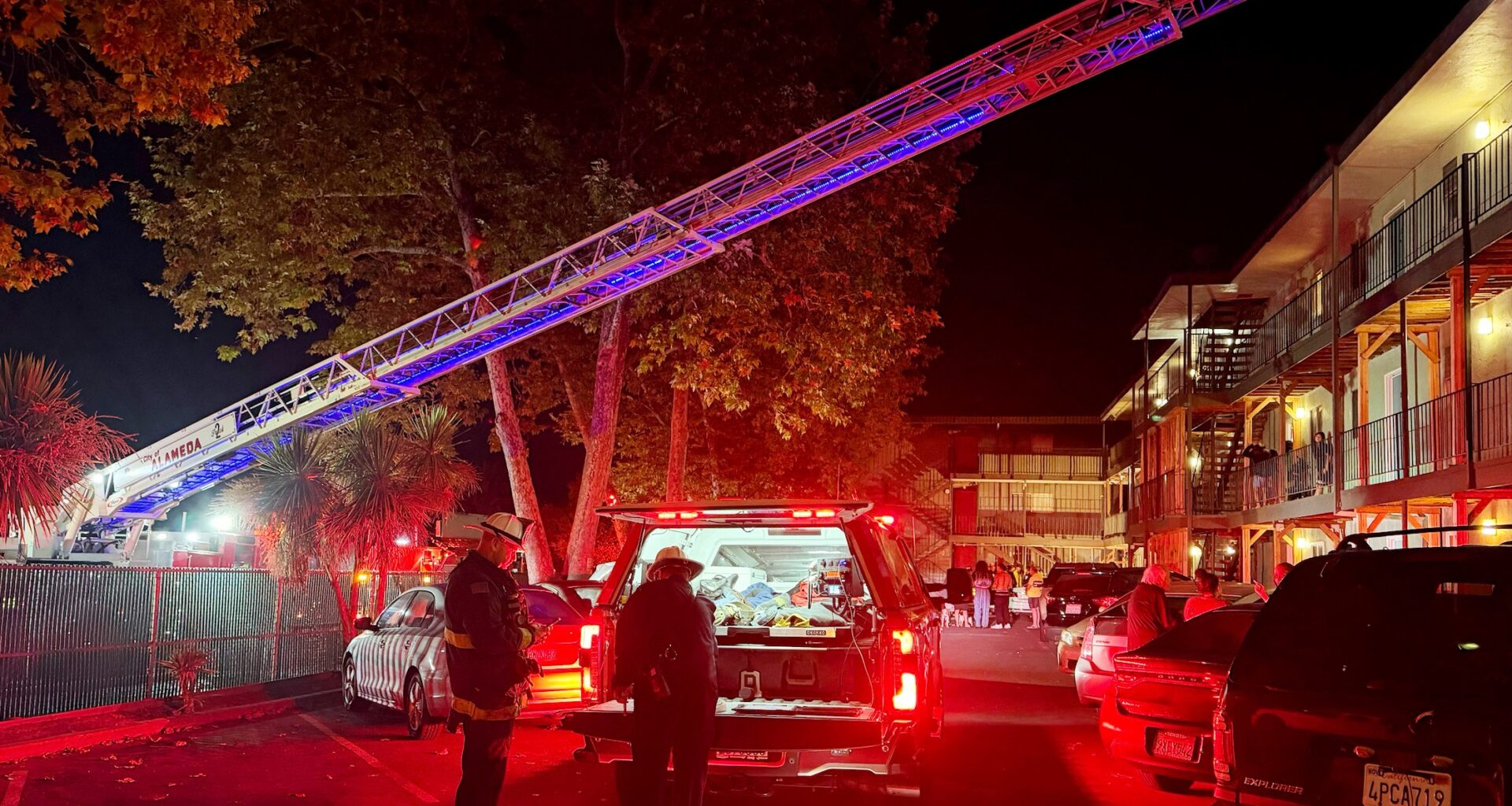 Arrest made in two-alarm fire at Alameda apartment complex
