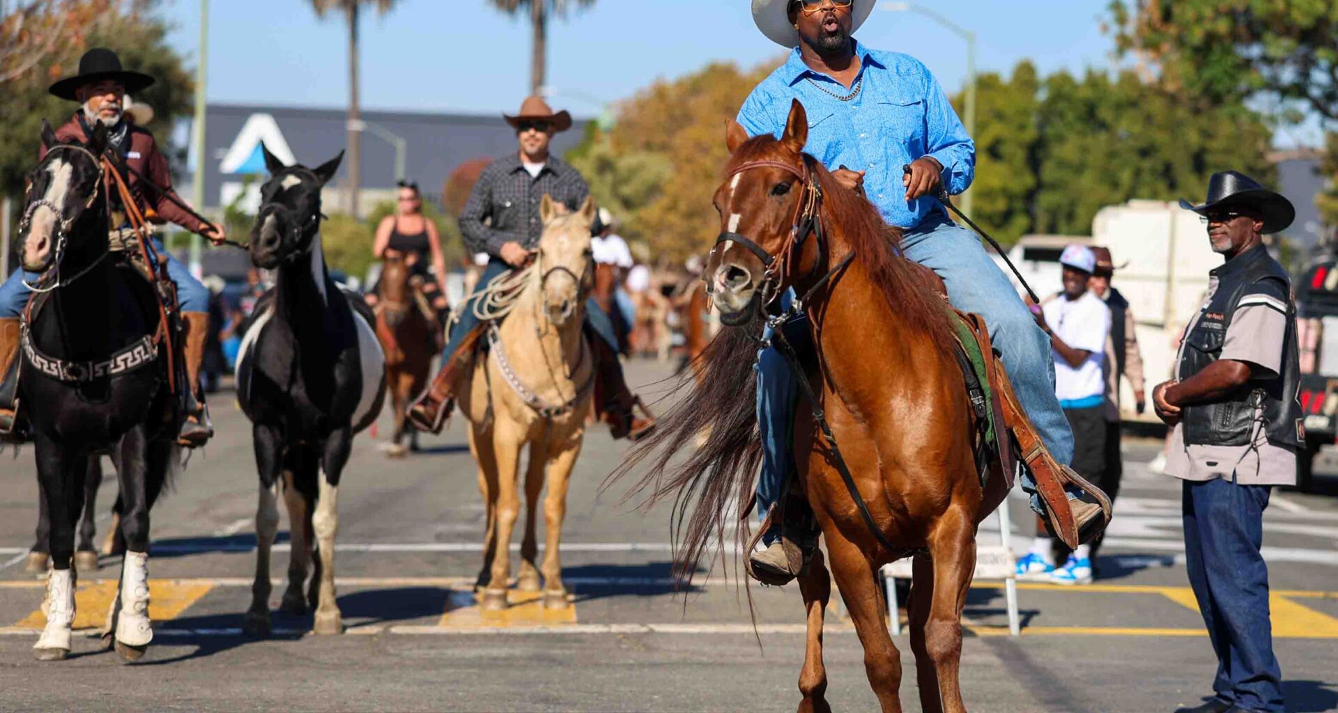 Photos: Oakland's 52nd annual Black cowboy parade kicks off at DeFremery Park