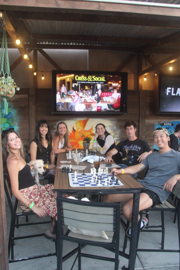 Participants at a San Diego Chess & Social event.(Courtesy of San Diego Chess & Social)