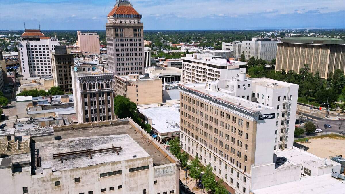 Historic Downtown Fresno road is being restored