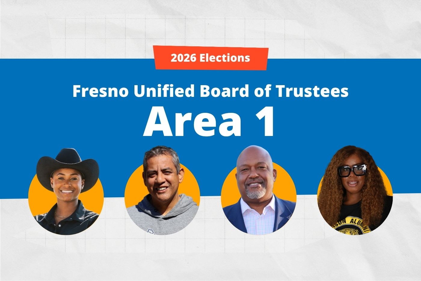 Inside the crowded field in the race for Fresno Unified Area 1