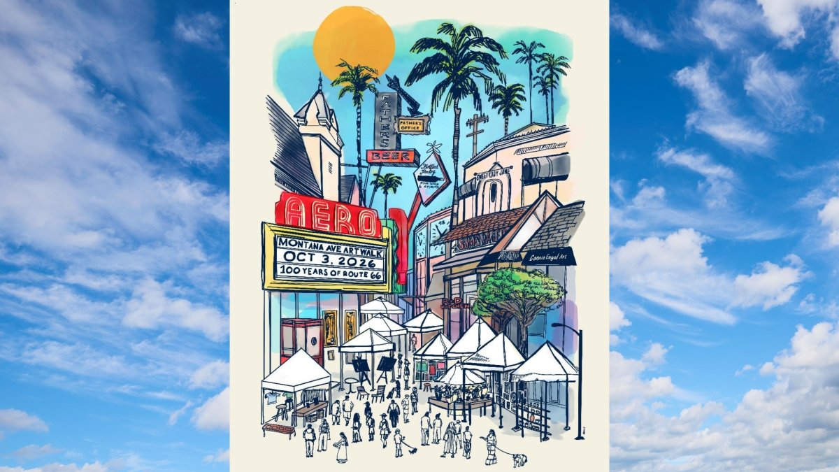 Things to do this weekend: The free Montana Avenue Art Walk celebrates Route 66 – NBC Los Angeles