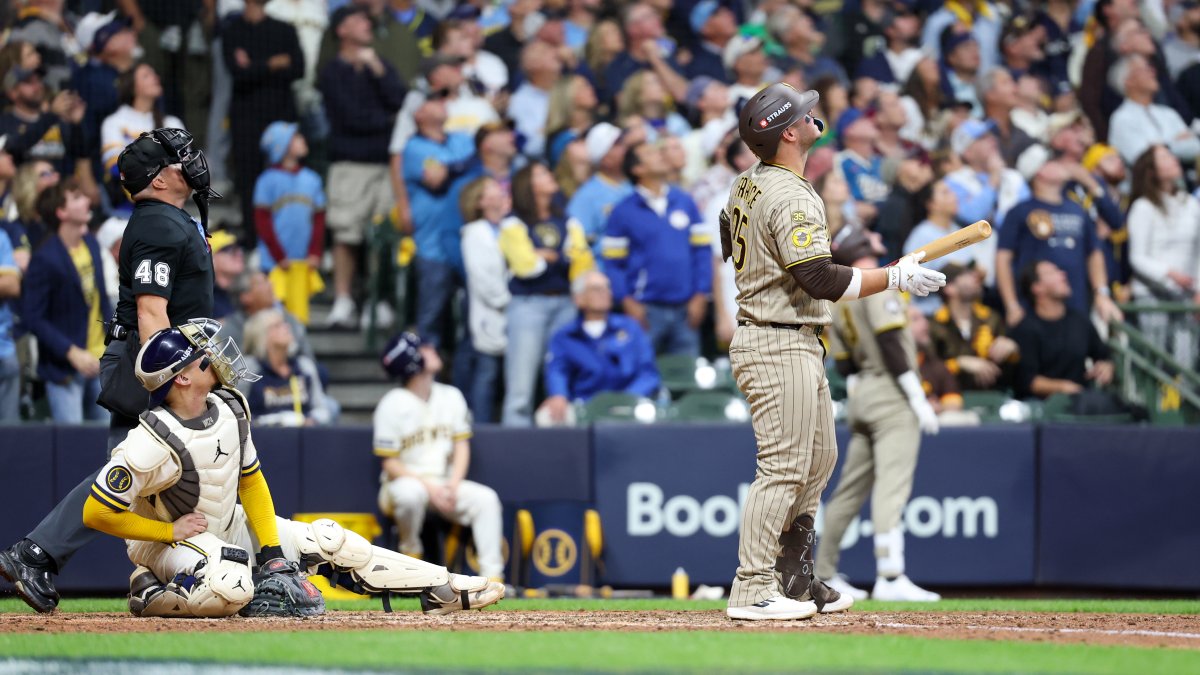 Ty France hit ball off roof San Diego Padres Milwaukee Brewers – NBC 7 San Diego