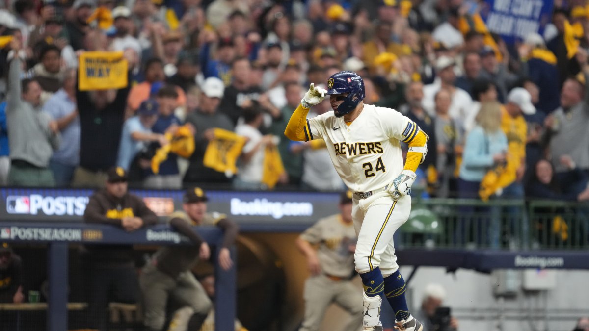 Brewers beat Padres at their own game in NLDS Game 1 win – NBC 7 San Diego