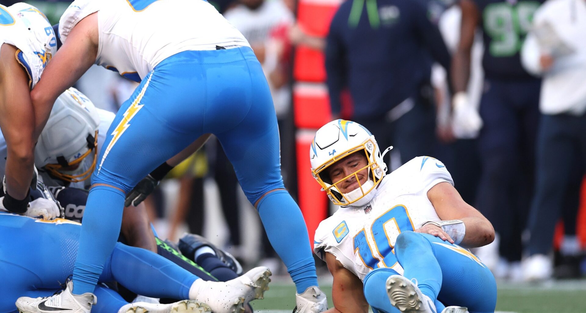 Chargers’ offensive line battered, bruised in loss to Seahawks – San Diego Union-Tribune