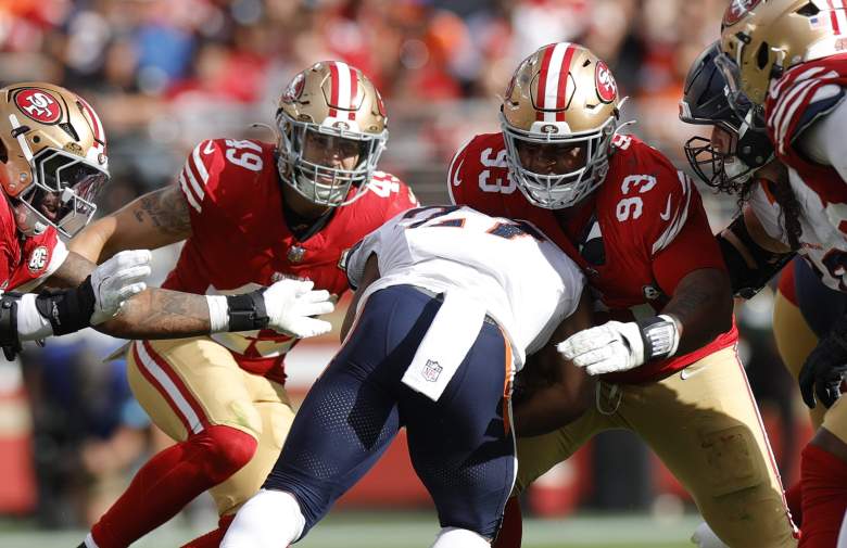 San Francisco 49ers LB Garret Wallow