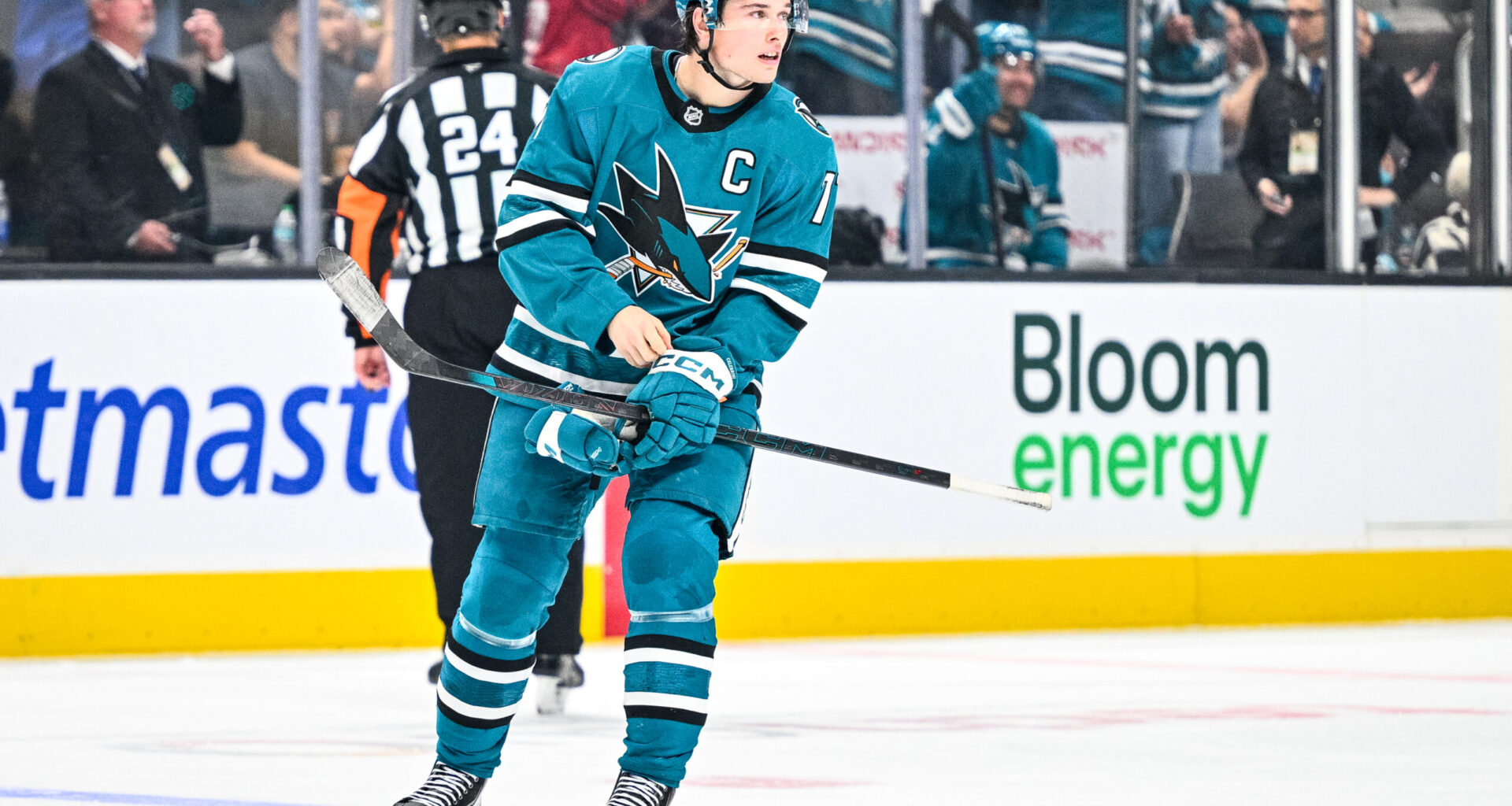 BREAKING: Macklin Celebrini Suddenly Injured, Out v. Stars